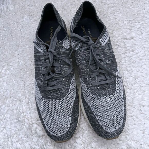 Cole Haan Grand Pro Stitchlite Oxford Runner Sneakers Shoes Men\'s Gray Size 13 main image 4